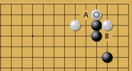 weiqi Which side to block?