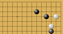 weiqi Sticky moves in the corner